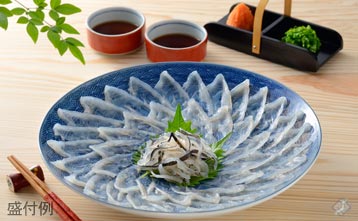 ふぐ刺しセット